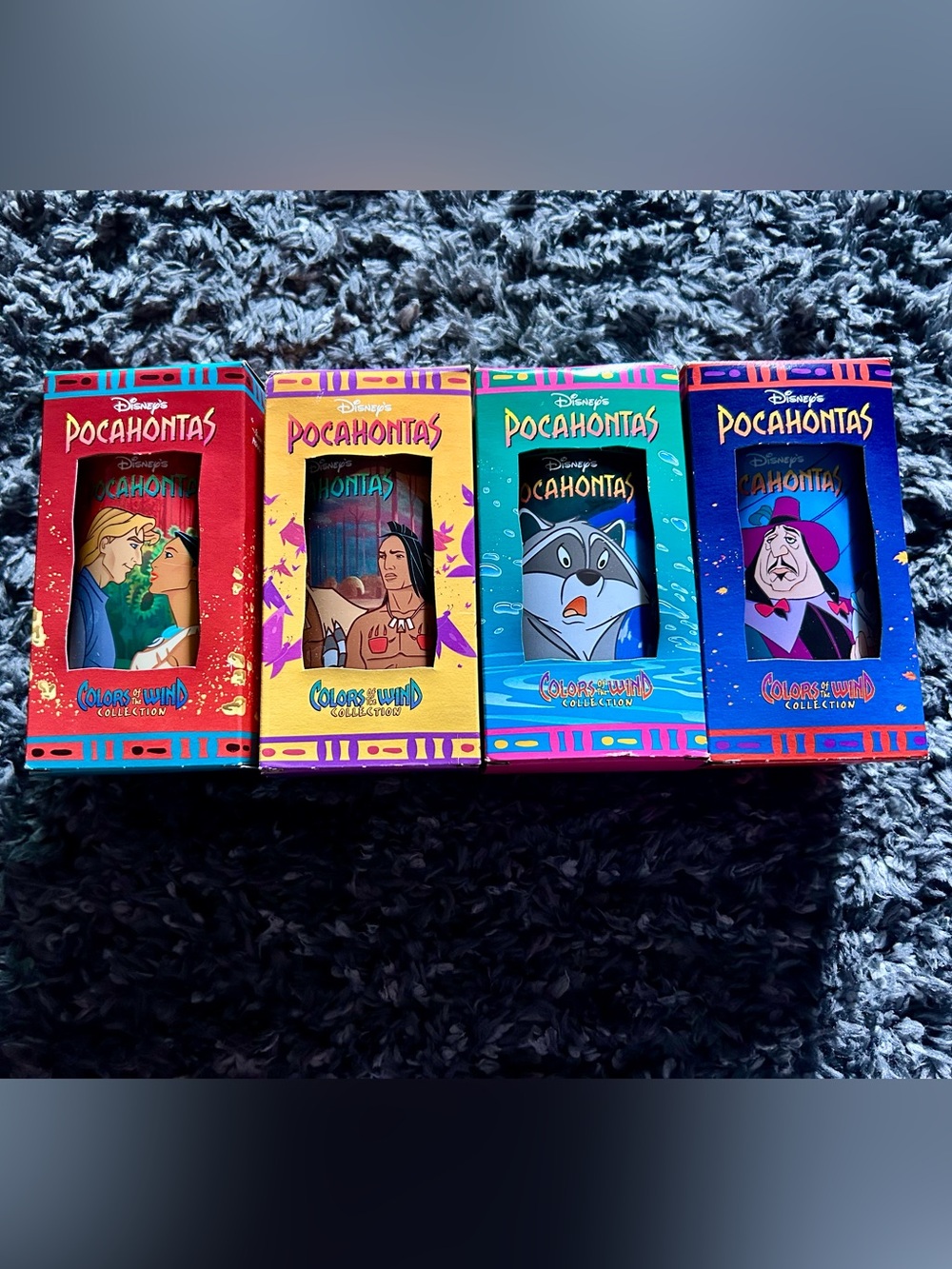 Vintage 1994 Disney Pocahontas BK “Colors of the Wind” collection